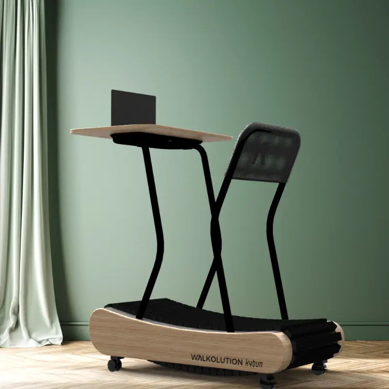 Laufband Schreibtisch im Wohnzimmer Walkolution Germany
