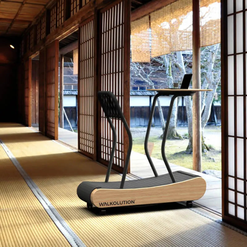 Laufband Schreibtisch in traditionell in japanischen Raum Walkolution Germany