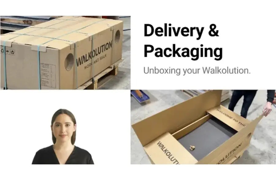 Videocover Anlieferung und Verpackung Walkolution