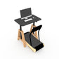 Wooden treadmill, manual treadmill, walking treadmill, treadmill desk, height adjustable desk Walkolution Germany