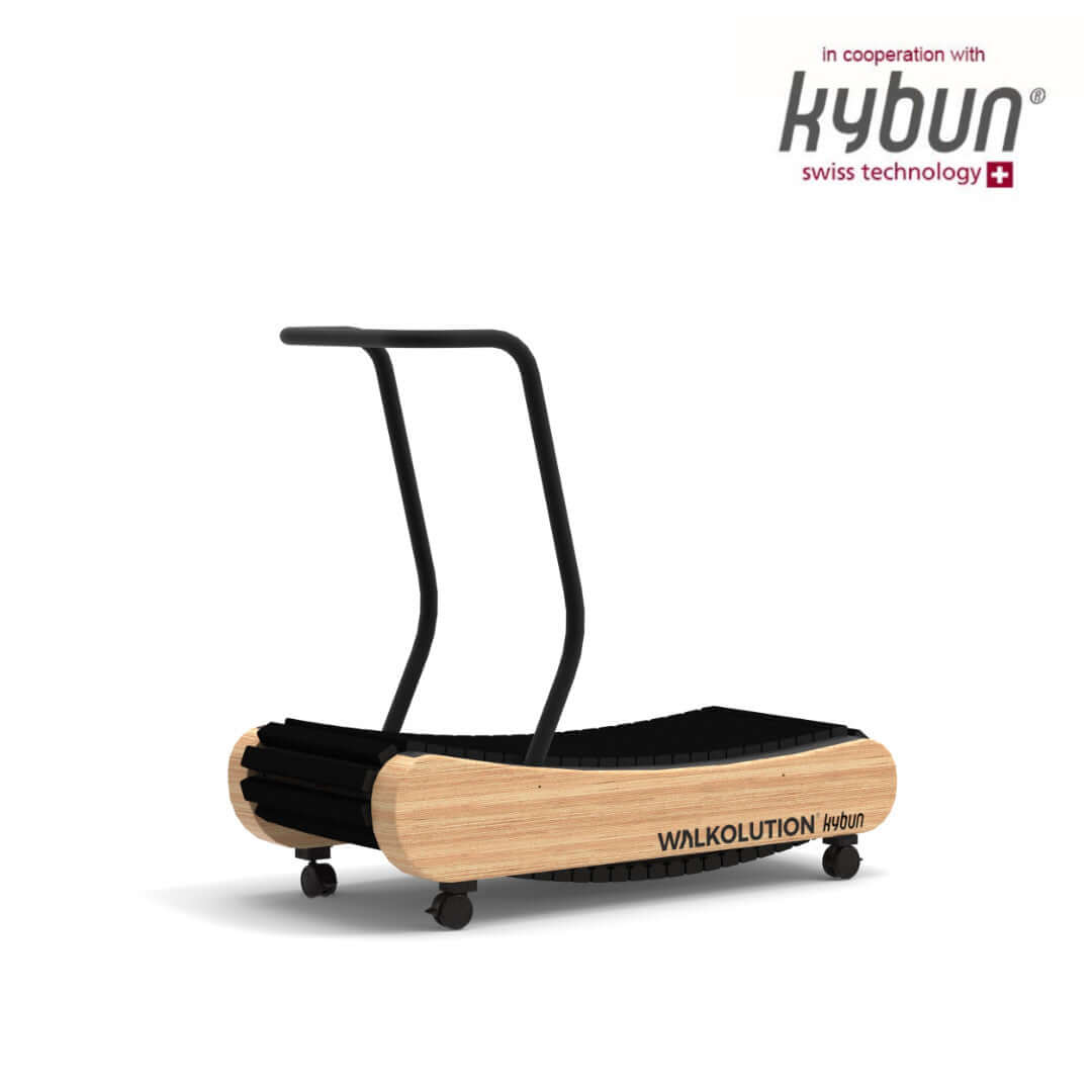Soft wooden treadmill, manual treadmill, walking treadmill, treadmill Walkolution Germany