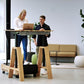 Treadmill desk Standing desk wood modern office height adjustable Walkolution Germany